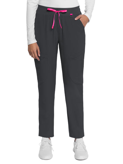 Women's 4-Pocket Mid Rise Scrub Pant - 101 - Pewter