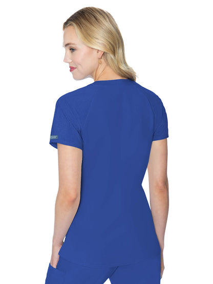 Women's 6-Pocket Raglan Sleeve Top - 7425 - Royal