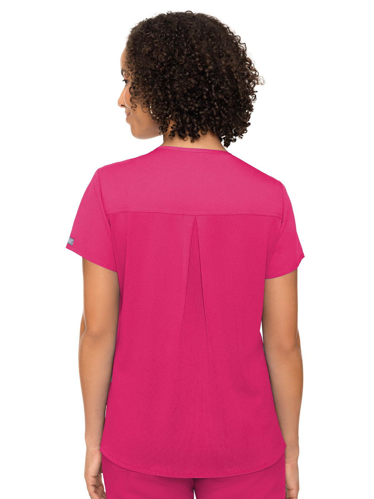 Women's 4-Pocket Knit Back Top - 7468 - Pink Punch