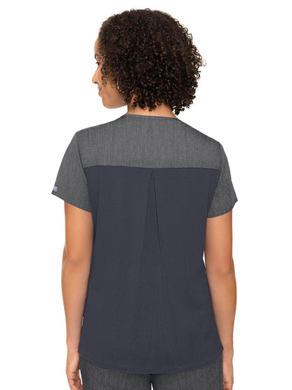 Women's 4-Pocket Knit Back Top - 7468 - Slate