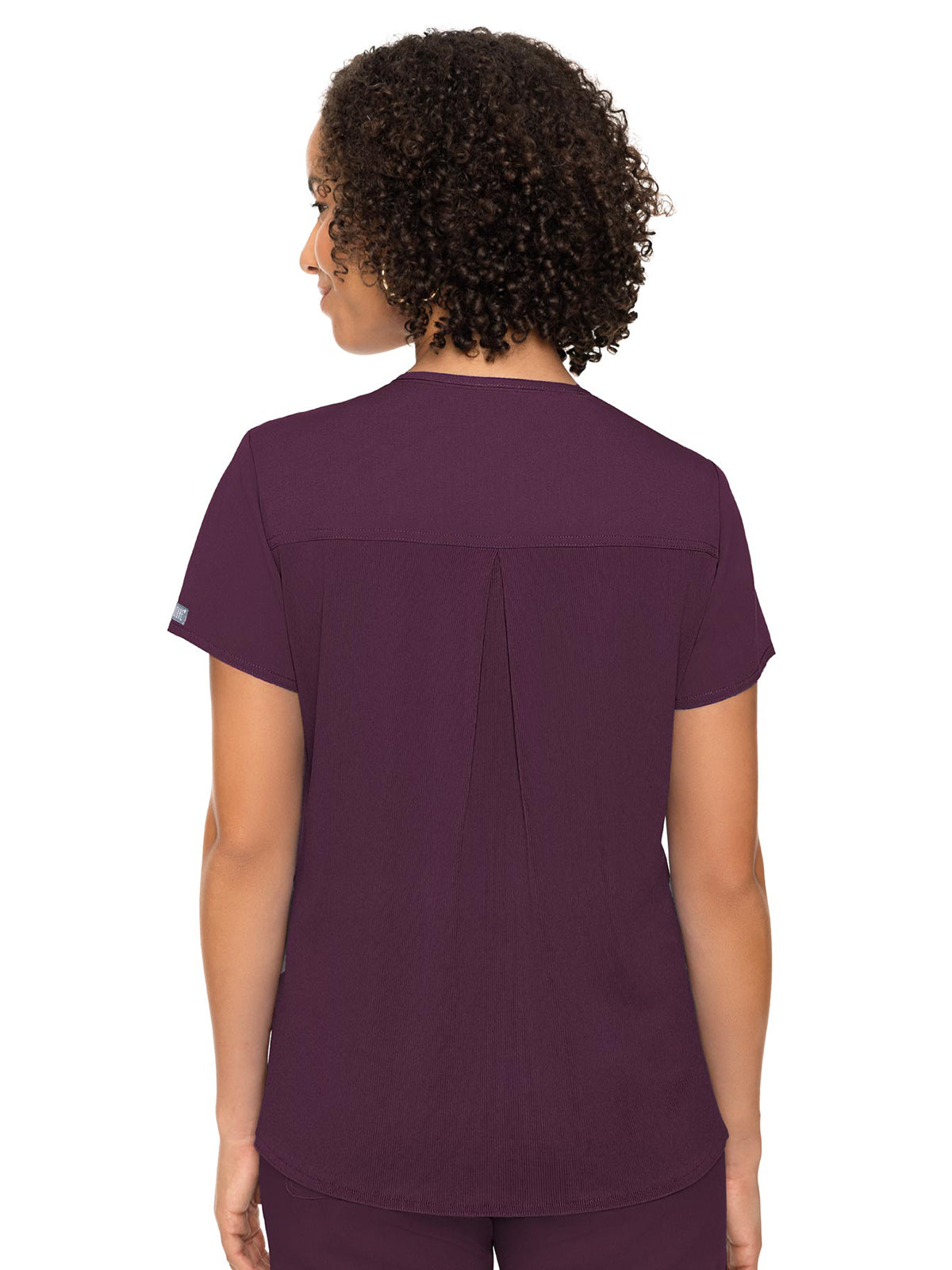 Women's 4-Pocket Knit Back Top - 7468 - Wine