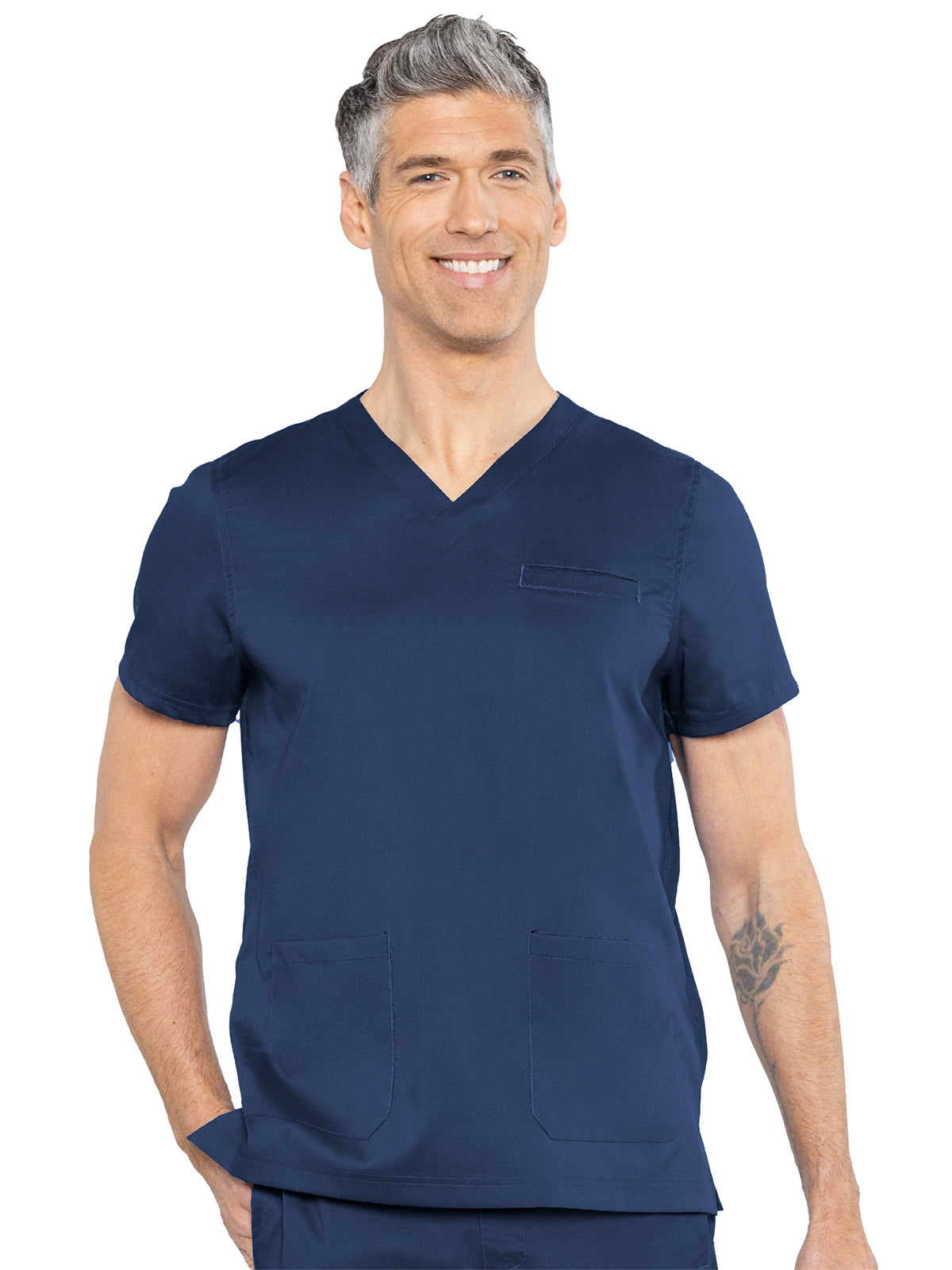 Men's 3 Pocket Top - 7477 - Navy