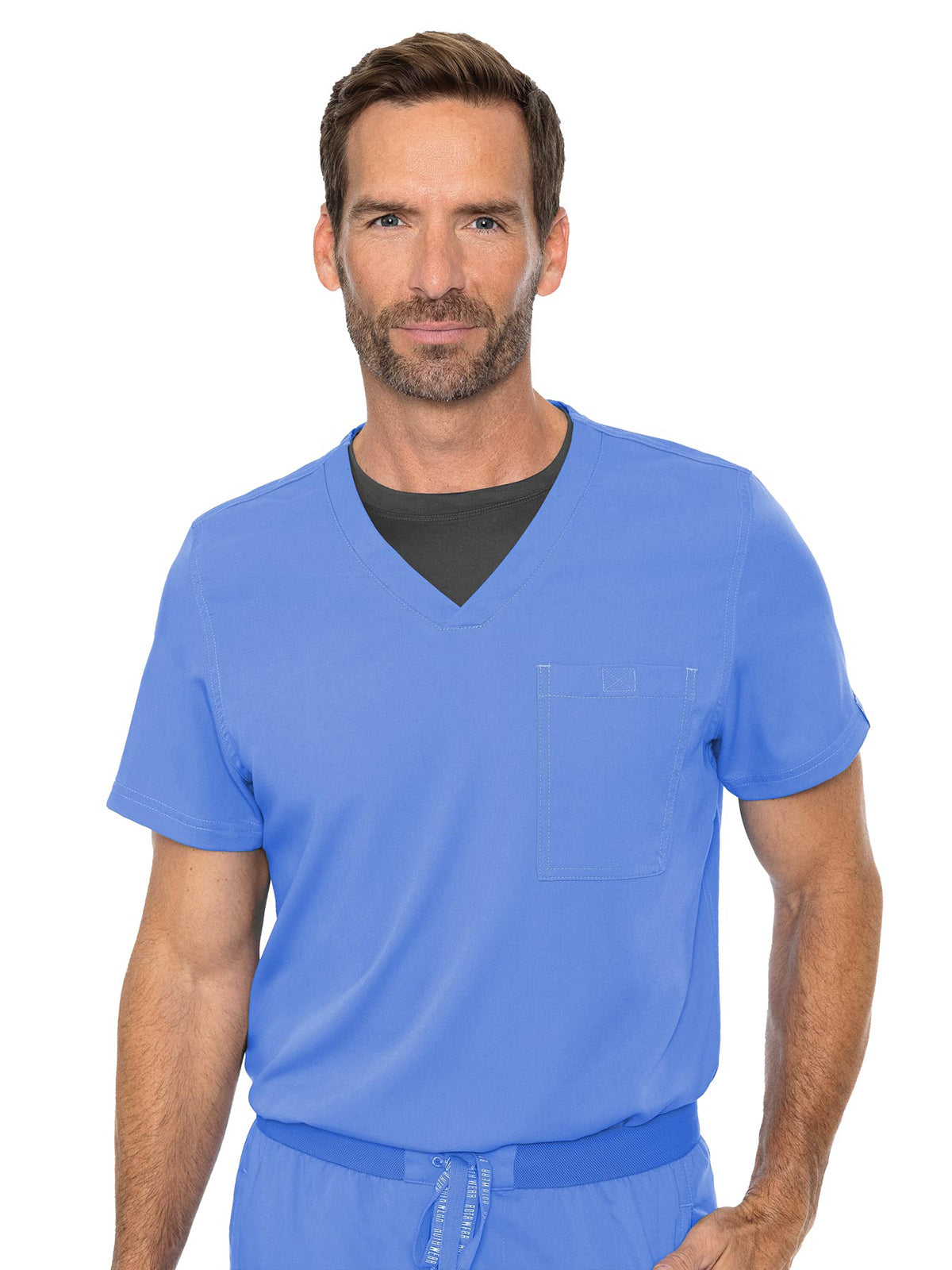 Men's 1-Pocket Tuck-In Scrub Top - 7478 - Ceil