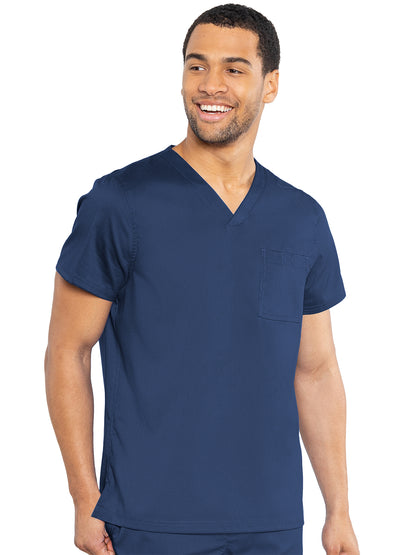 Men's 1-Pocket Tuck-In Scrub Top - 7478 - Navy