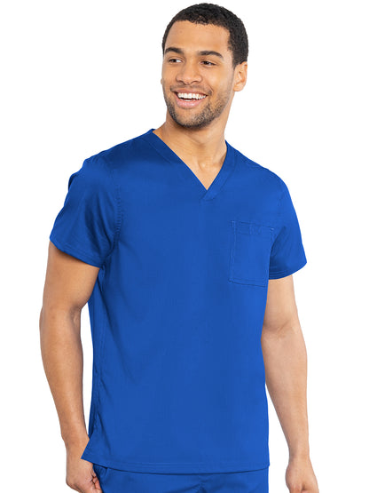 Men's 1-Pocket Tuck-In Scrub Top - 7478 - Royal