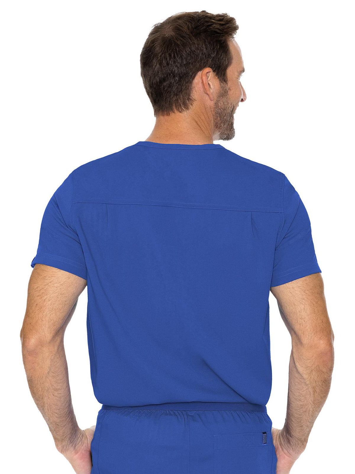 Men's 1-Pocket Tuck-In Scrub Top - 7478 - Royal