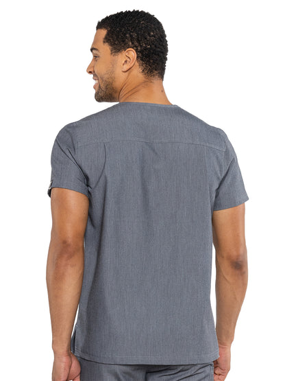 Men's 1-Pocket Tuck-In Scrub Top - 7478 - Slate