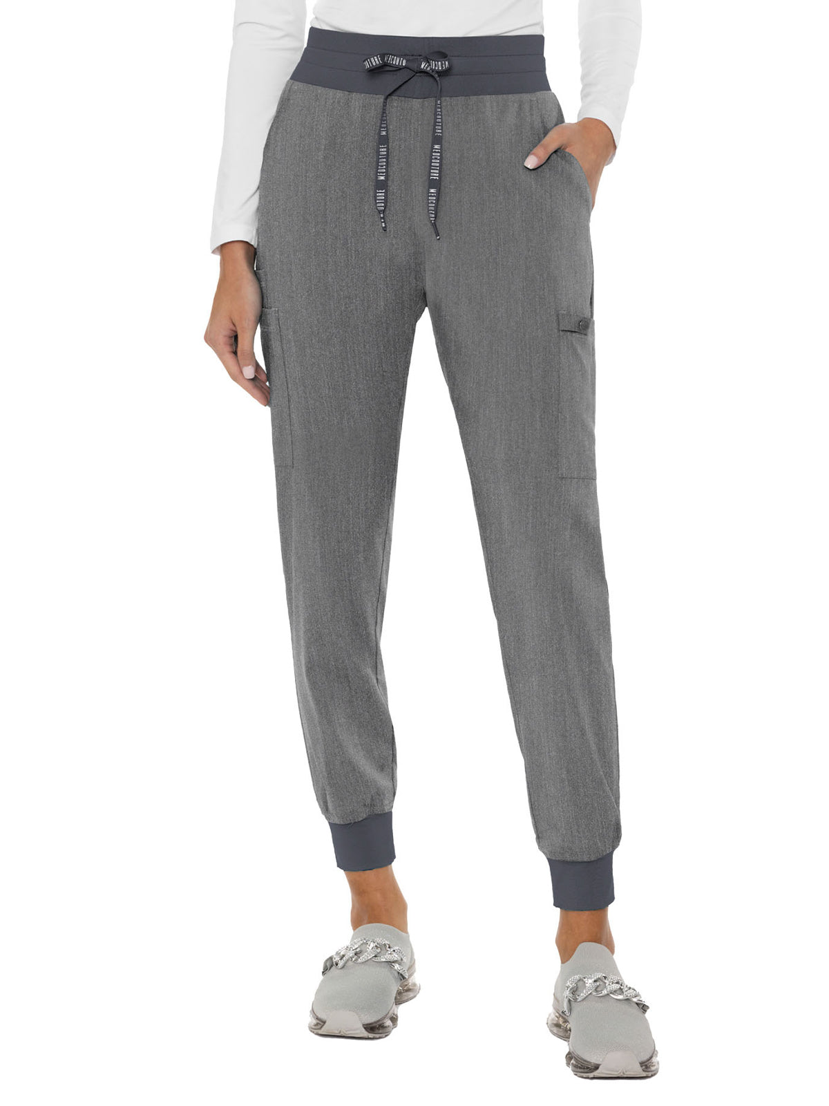 Women's 6-Pocket Double Cargo Jogger - 7705 - Slate