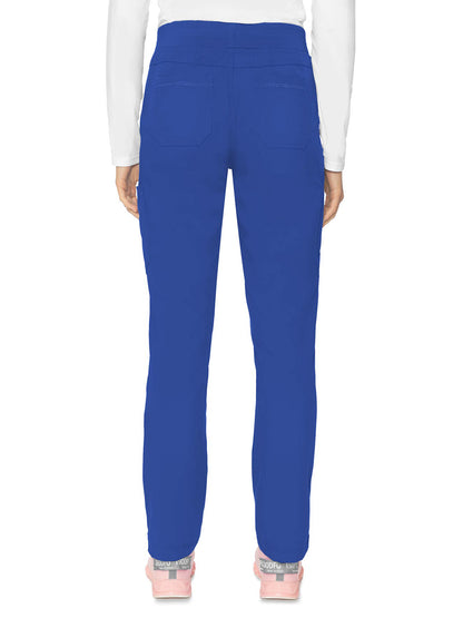 Women's 6-Pocket Jersey-Knit Waistband Pant - 7725 - Royal