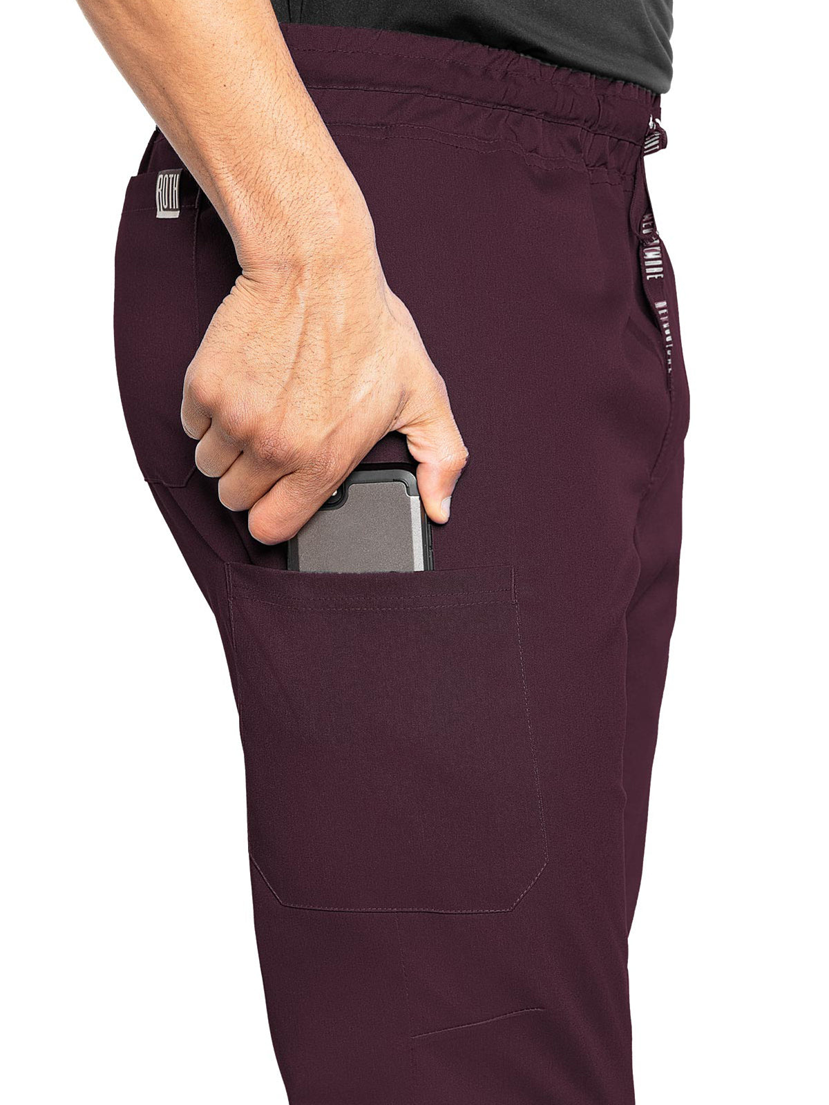 Men's 5 Pocket Pant - 7777 - Wine