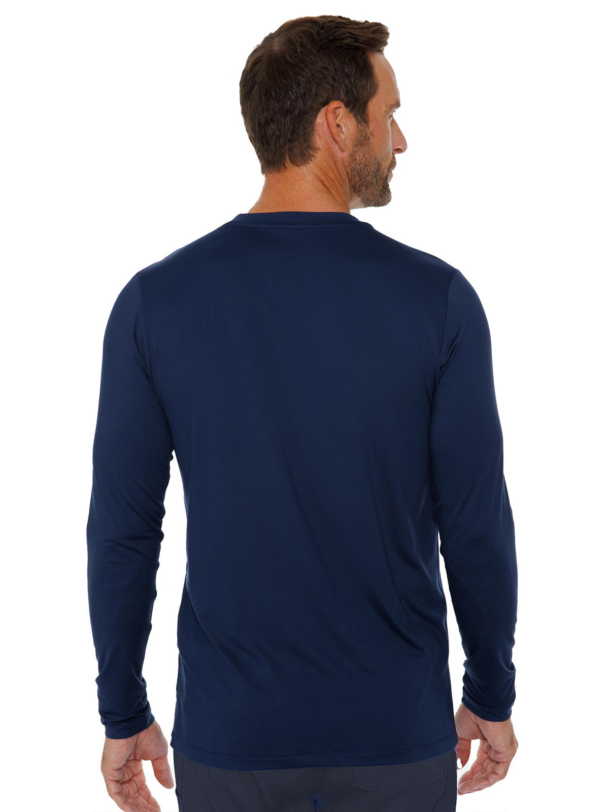 Long Sleeve T-Shirt - 8571 - Navy