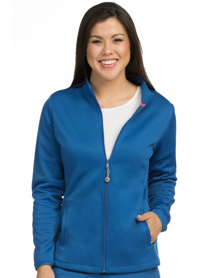 Women's 4-Pocket Performance Fleece Jacket - 8684 - Royal