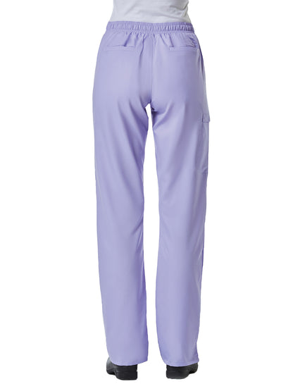 Women's Six-Pocket Full Elastic Pant - 7308 - Lavender