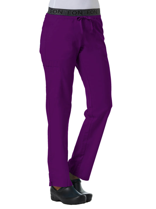 Women's 7-Pocket Pant - 7348 - Eggplant