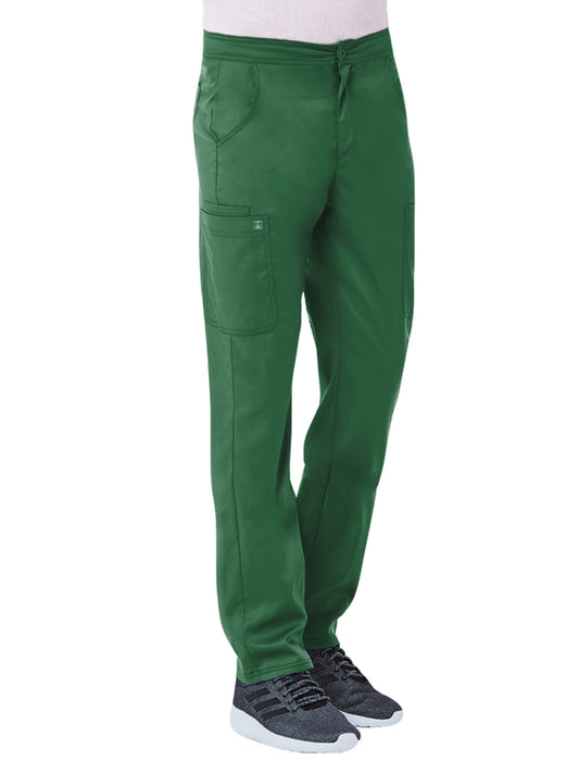 Men's Half Elastic Pant - 8502 - Hunter Green