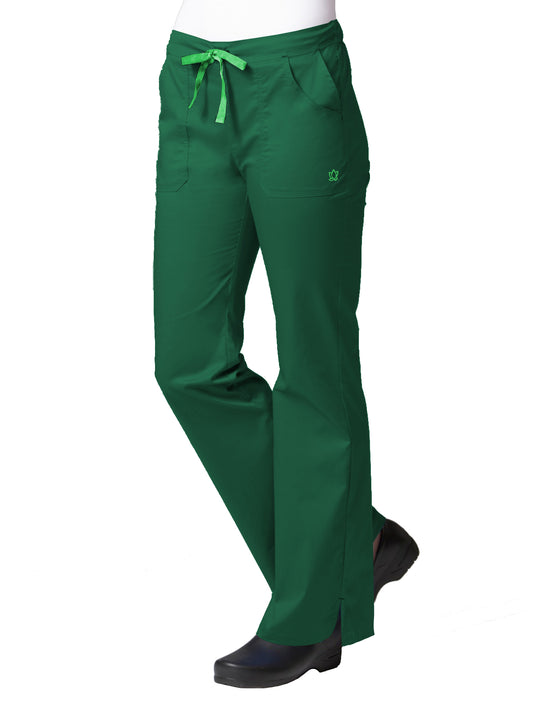 Women's Multi-Pocket Pant - 9102 - Hunter/Light Green