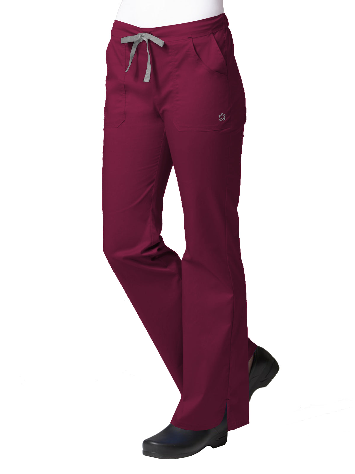 Women's Five-Pocket Multi-Pocket Pant - 9102 - Wine/Silver