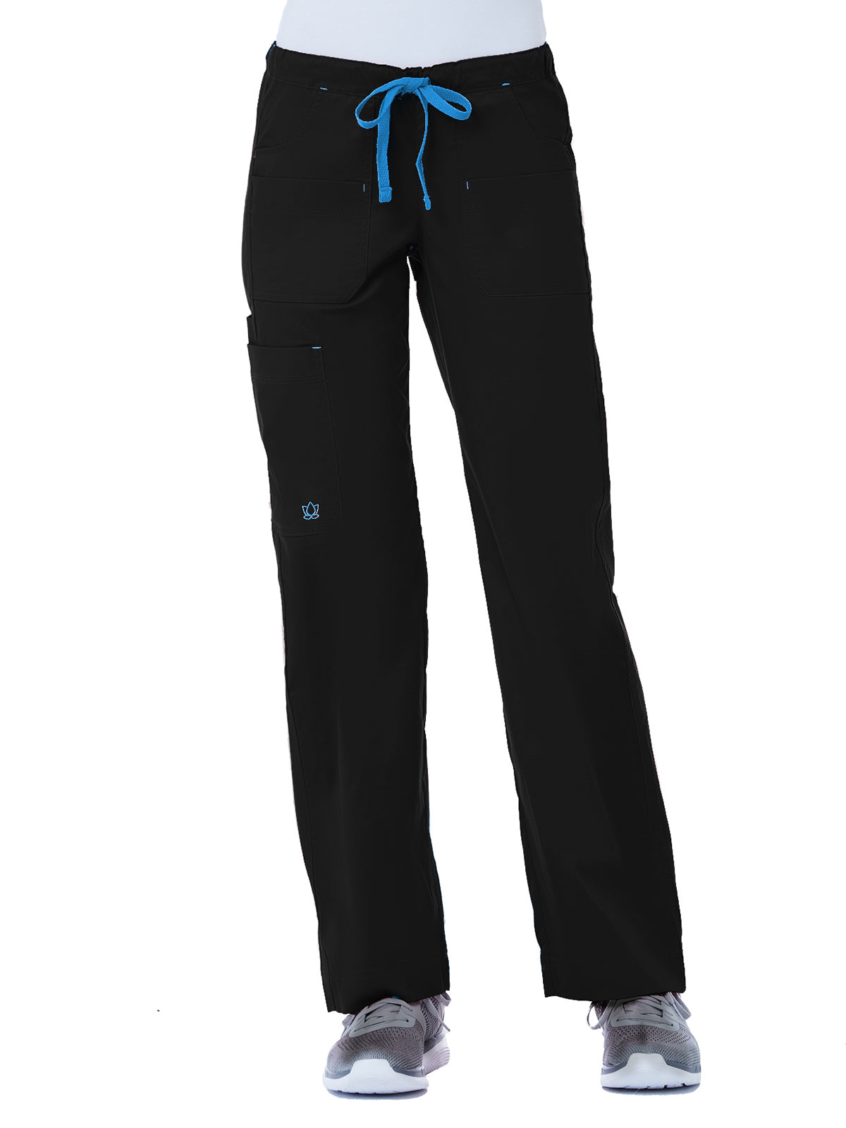 Women's Utility Pant - 9202 - Black/Pacific Blue