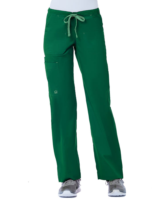 Women's Utility Pant - 9202 - Hunter/Light Green