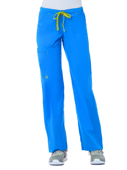 Women's Utility Pant - 9202 - Pacific Blue/Yellow