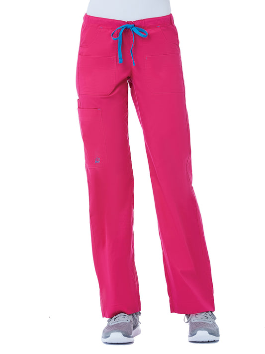 Women's Utility Pant - 9202 - Passion Pink/Pacific Blue