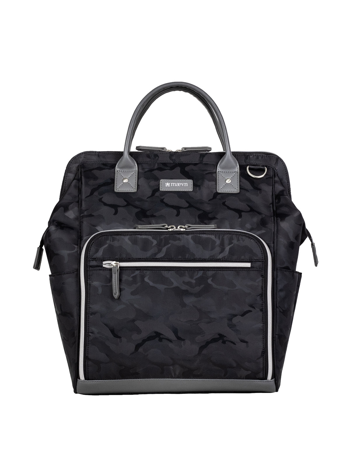 Water-Resistant Backpack - NB003 - Jacquard Black Camo