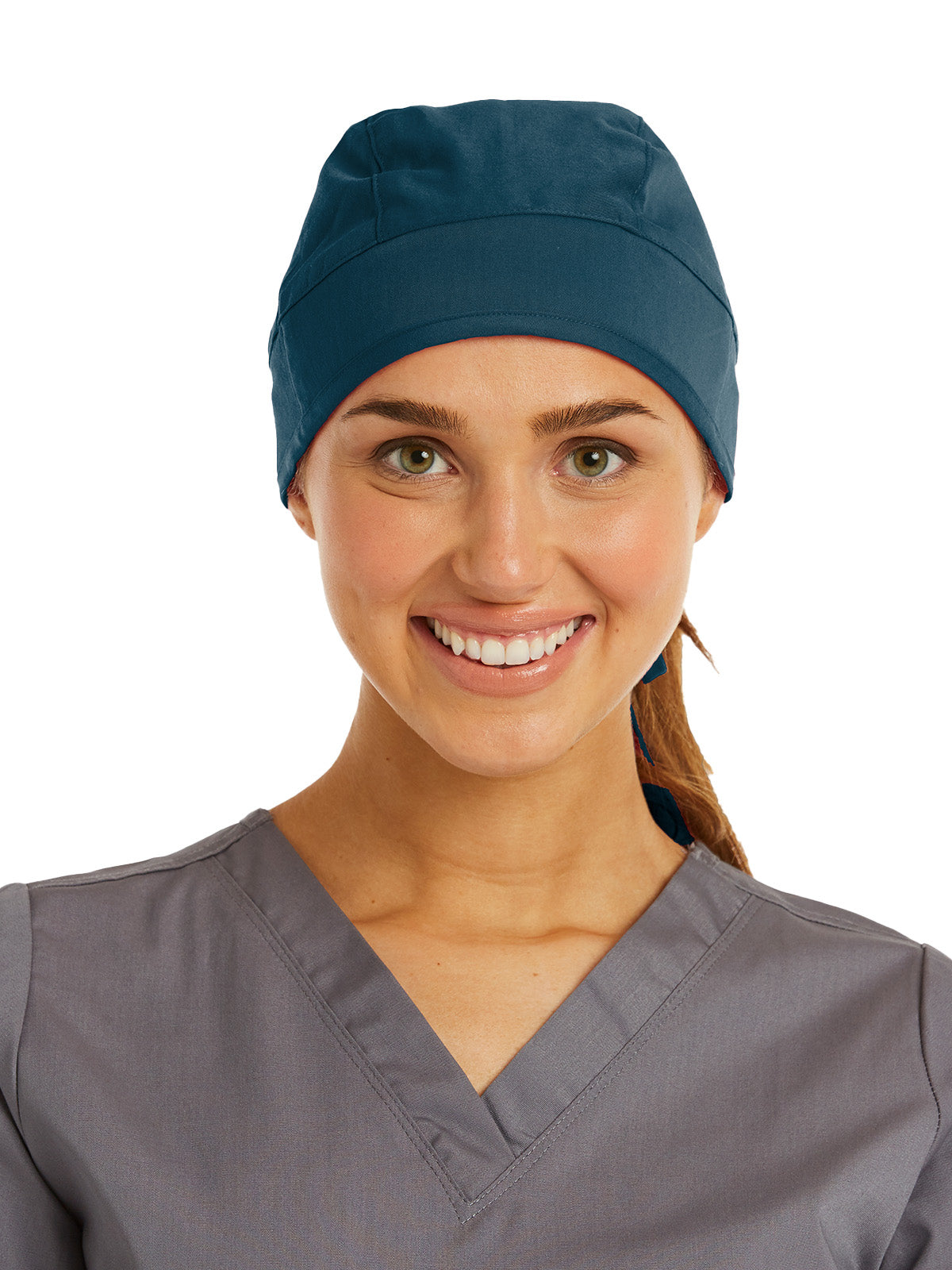 Unisex Ultra Soft Scrub Cap - NC010 - Caribbean Blue