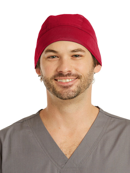 Unisex Ultra Soft Scrub Cap - NC010 - Raspberry