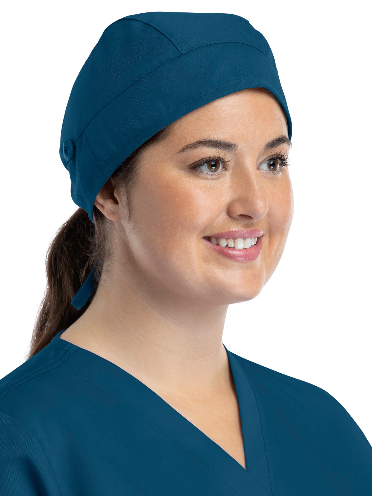 Unisex Ultra Soft Scrub Cap - NC015 - Caribbean Blue - CRBA