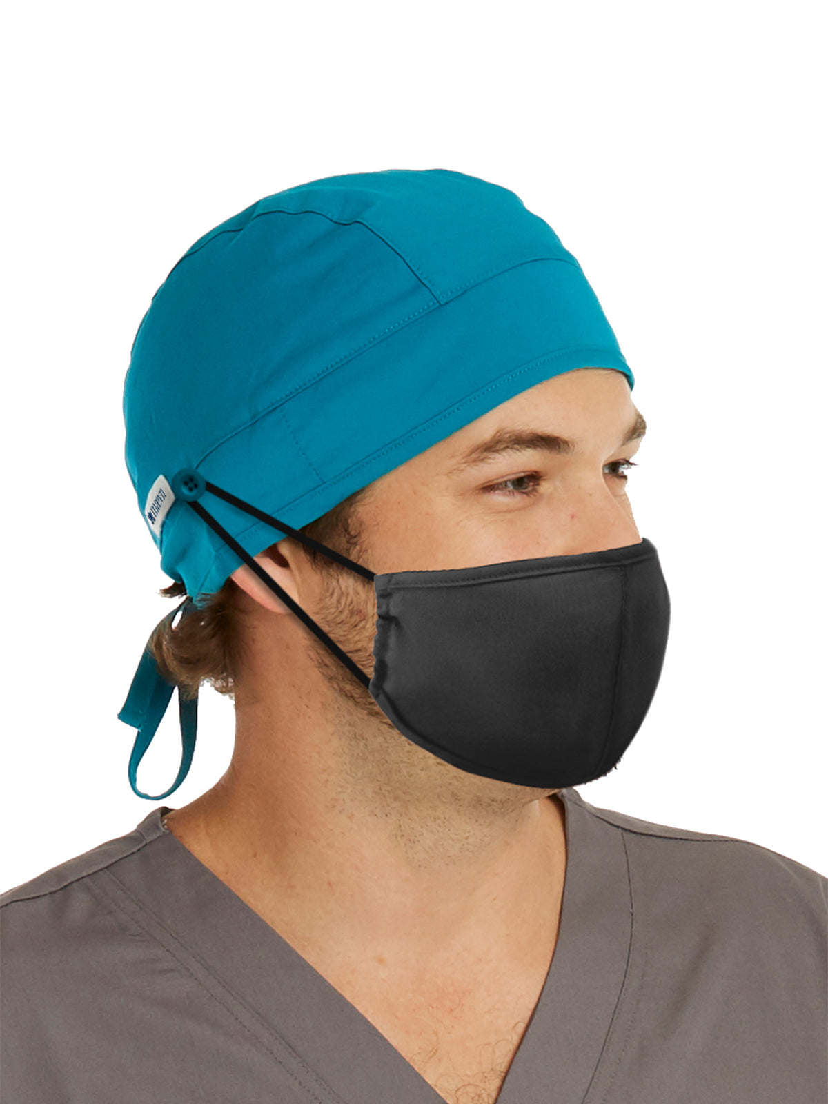 Unisex Ultra Soft Scrub Cap - NC015 - Cyan Blue