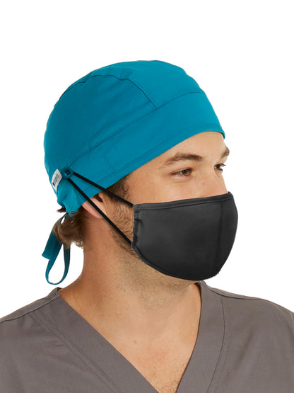 Unisex Ultra Soft Scrub Cap - NC015 - Cyan Blue