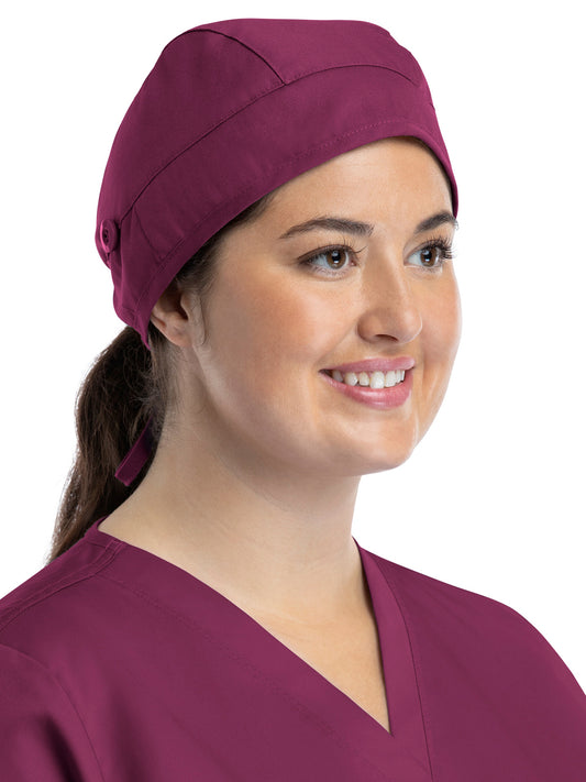 Unisex Ultra Soft Scrub Cap - NC015 - Wine