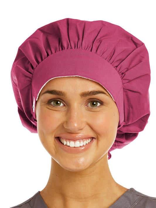 Women's Cool Feeling Scrub Cap - NC020 - Candy Pink Blossom