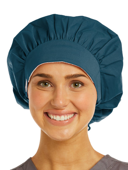 Women's Cool Feeling Scrub Cap - NC020 - Caribbean Blue