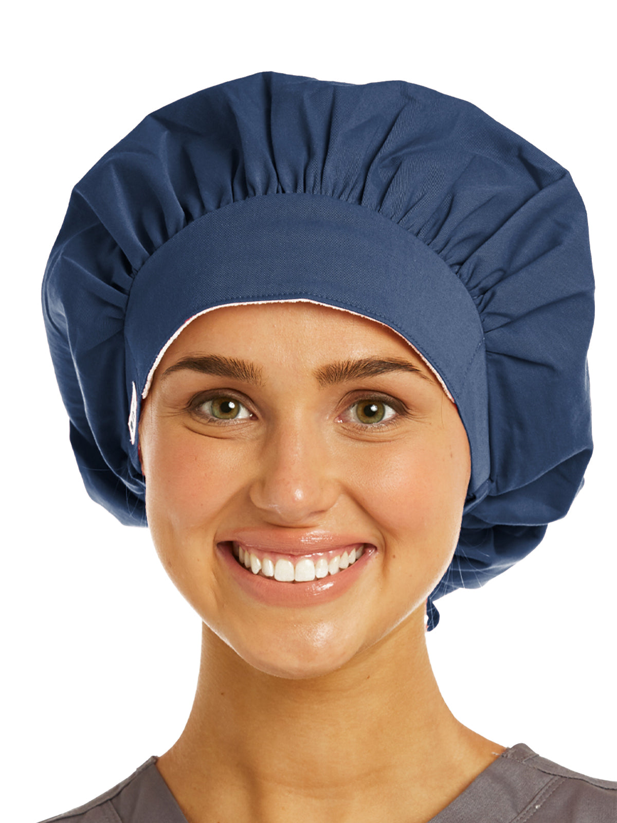 Women's Cool Feeling Scrub Cap - NC020 - Imperial Blue Blossom