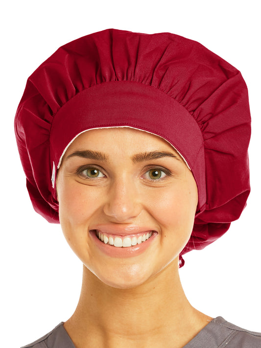 Women's Cool Feeling Scrub Cap - NC020 - Raspberry