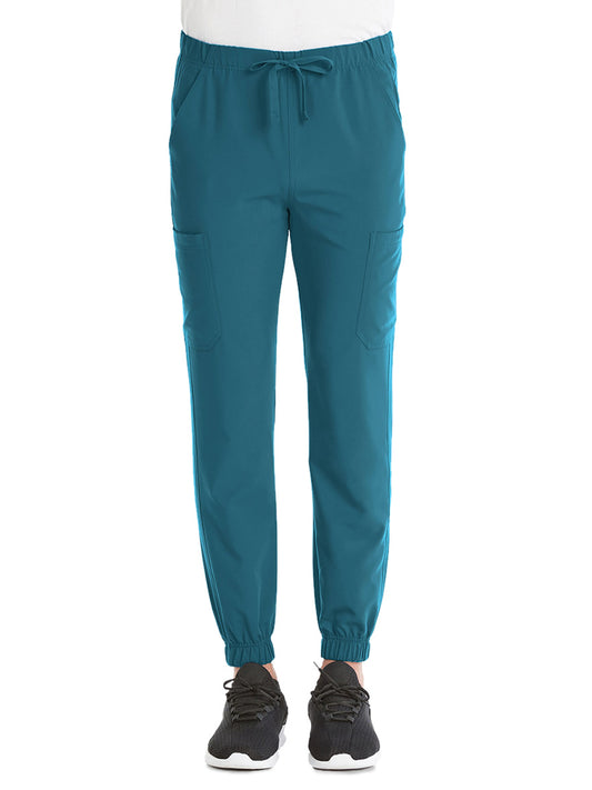 Unisex Five-Pocket Cargo Jogger Scrub Pant - SJ602 - Caribbean Blue