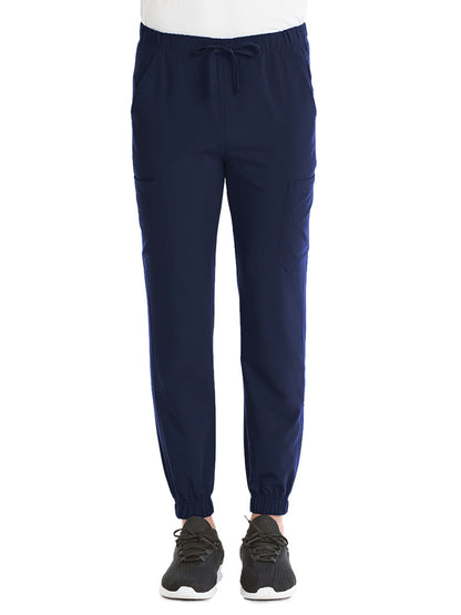 Unisex Five-Pocket Cargo Jogger Scrub Pant - SJ602 - Navy