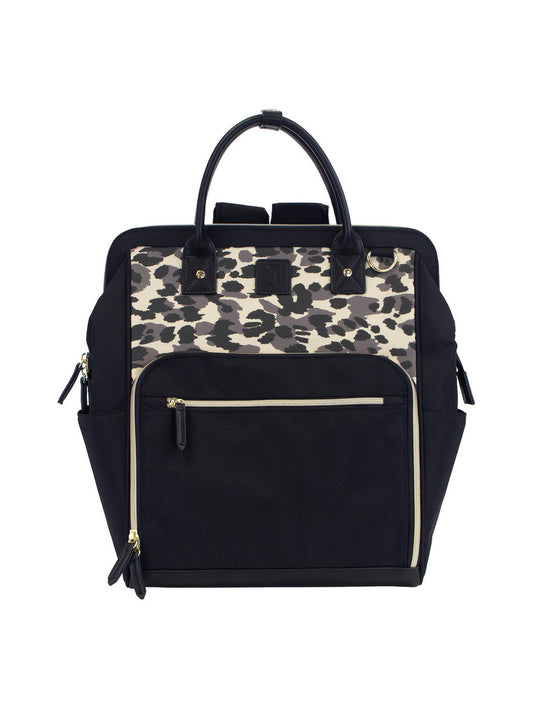 Lightweight Water-Resistant Backpack - SJB1 - Black Cheetah