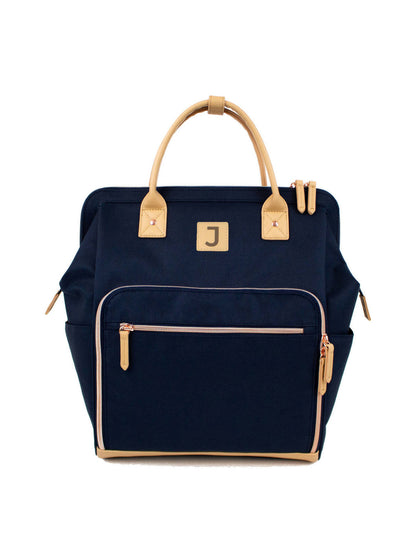 Lightweight Water-Resistant Backpack - SJB1 - Navy