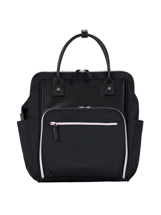 Lightweight Water-Resistant Mini Backpack - SJB2 - Black