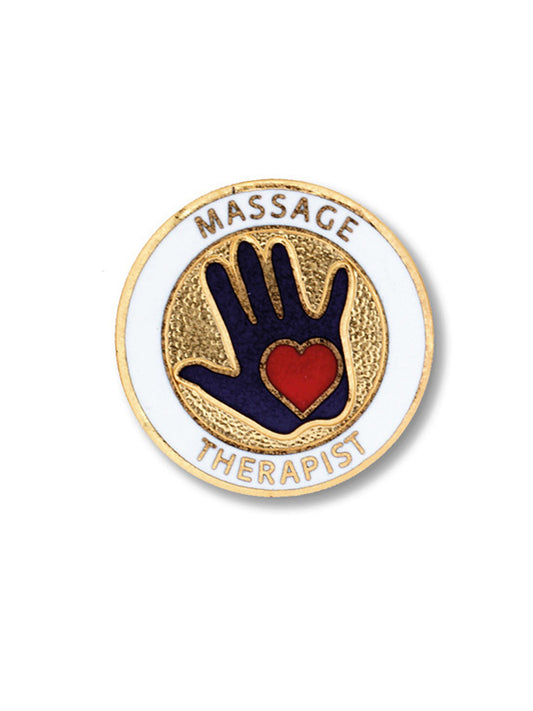 Massage Therapist Cloisonne Pin - 1008 - Standard