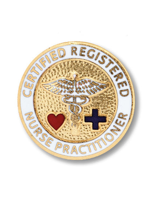 Certified Registered Nurse Practitioner Cloisonne Pin - 1009 - Standard