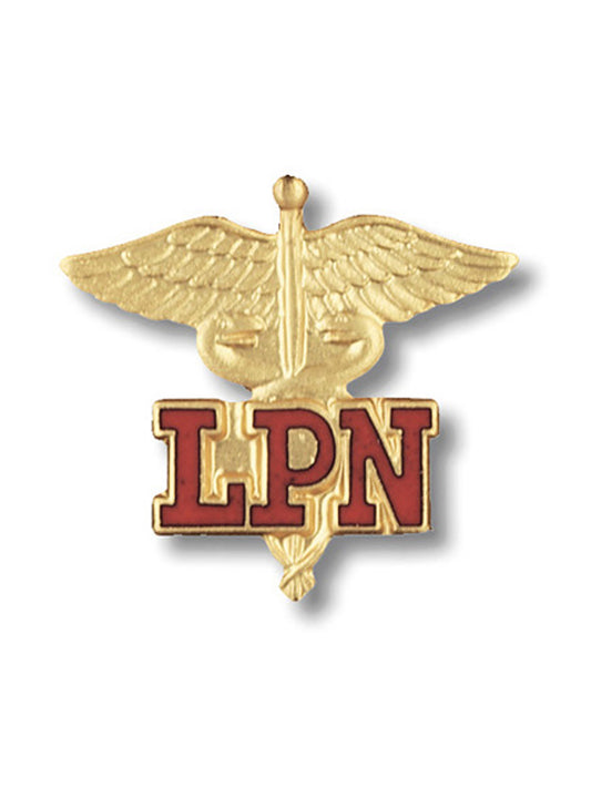 Licensed Practical Nurse Cloisonne Pin - 1023 - Standard