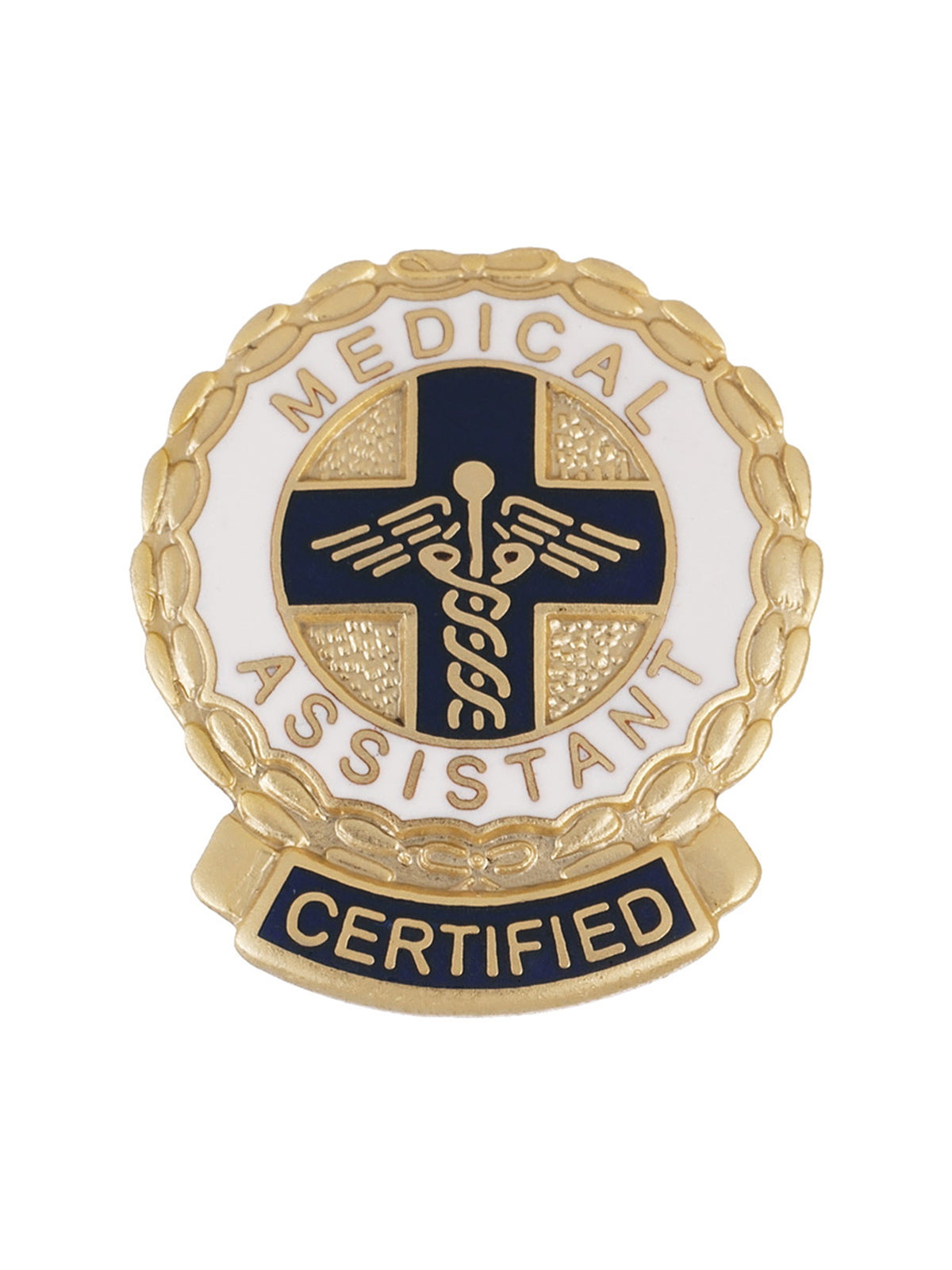 Certified Medical Assistant Cloisonne Pin - 1074 - Standard