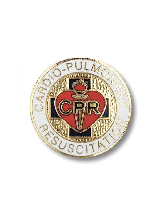 Cardio Pulmonary Resuscitation Cloisonne Pin - 1080 - Standard