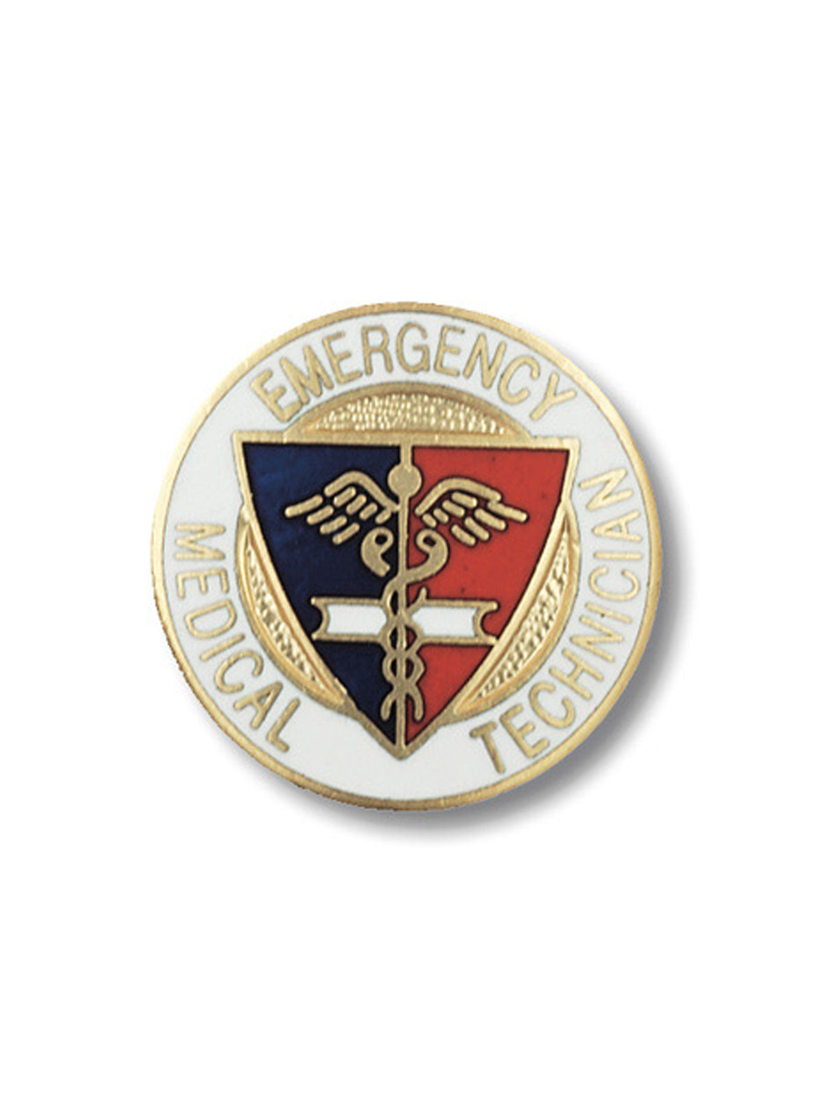 Emergency Medical Technician Cloisonne Pin - 1086 - Standard