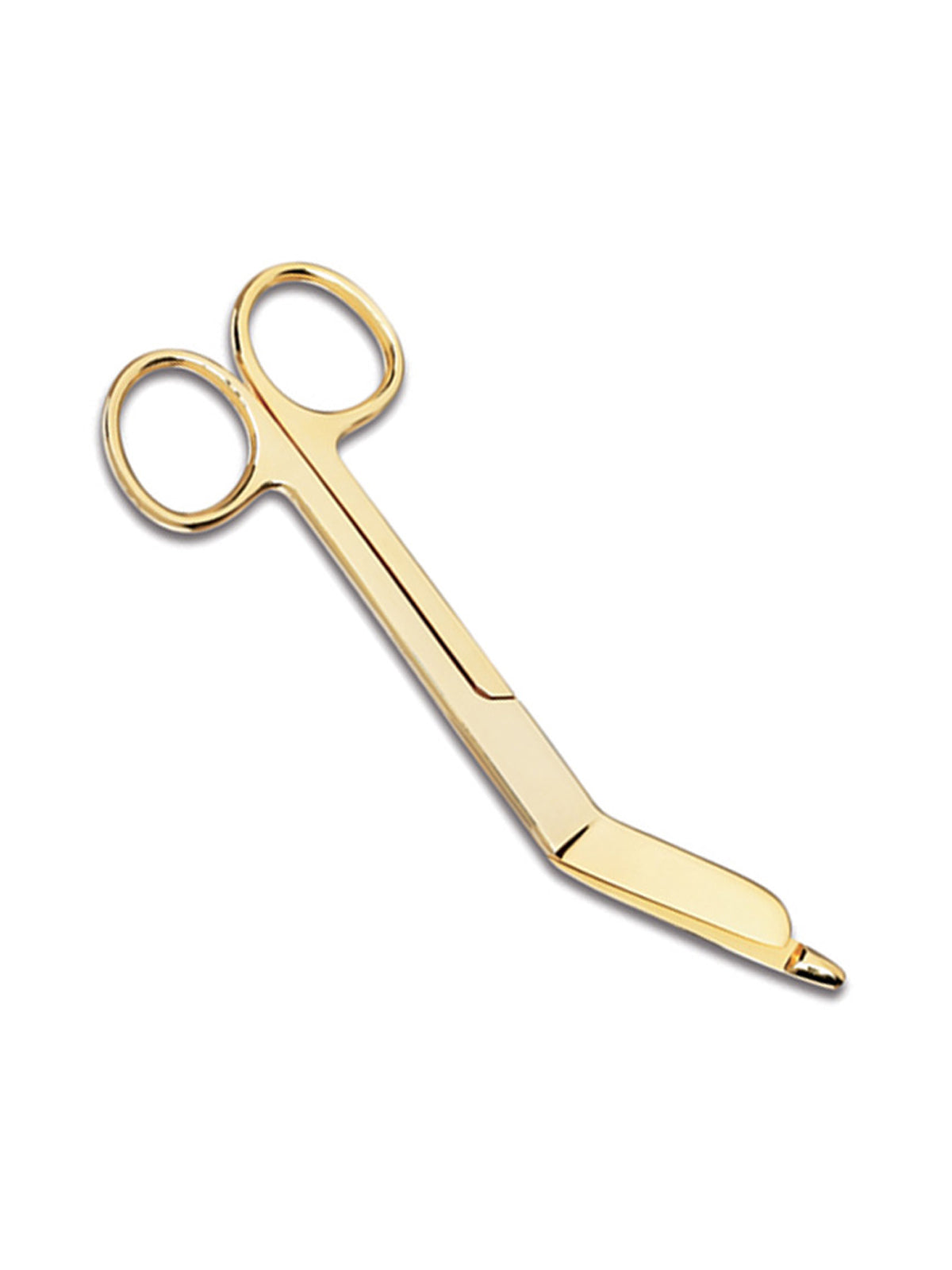 Gold Plated Bandage Scissor Scissors - 152 - Standard