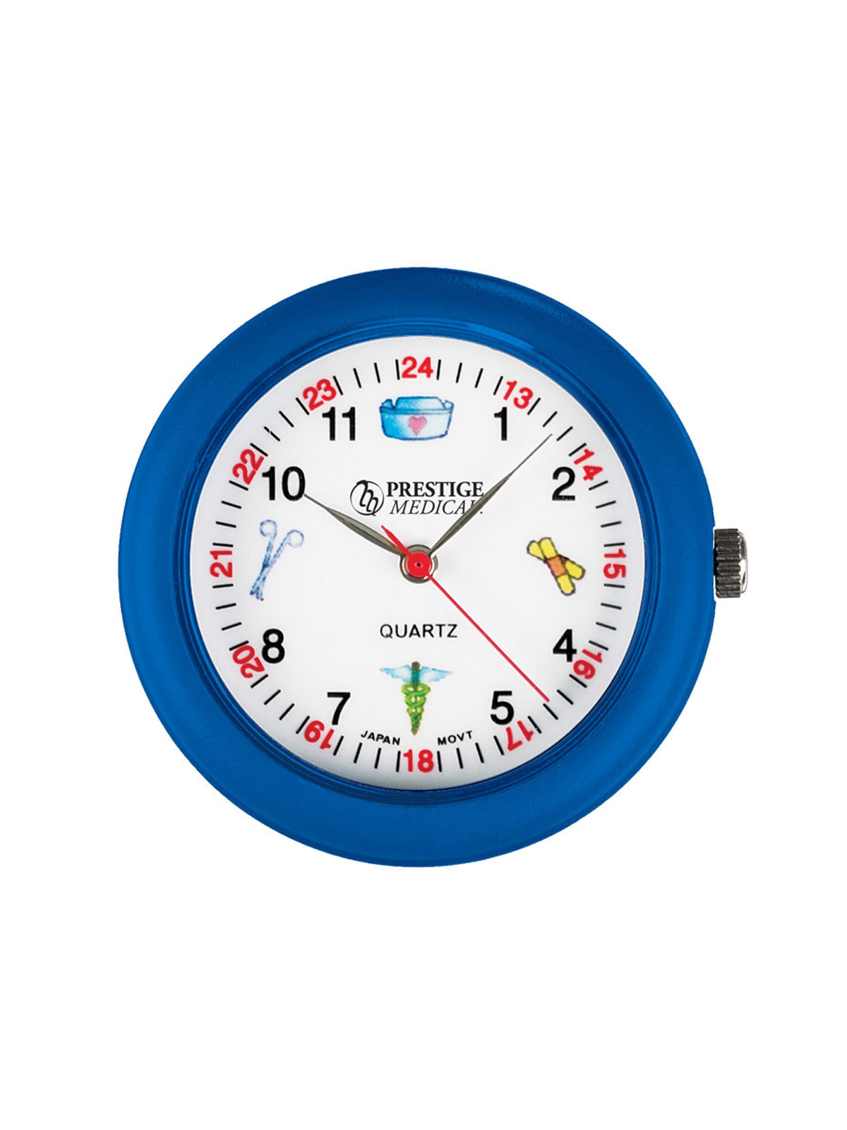 Medical Symbols Stethoscope Watch - 1689 - Blue