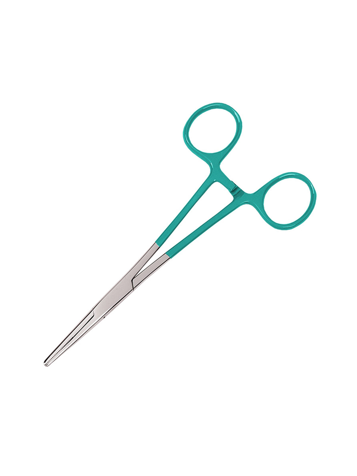 5.5" ColorMate™ Kelly Forceps - 504 - Teal